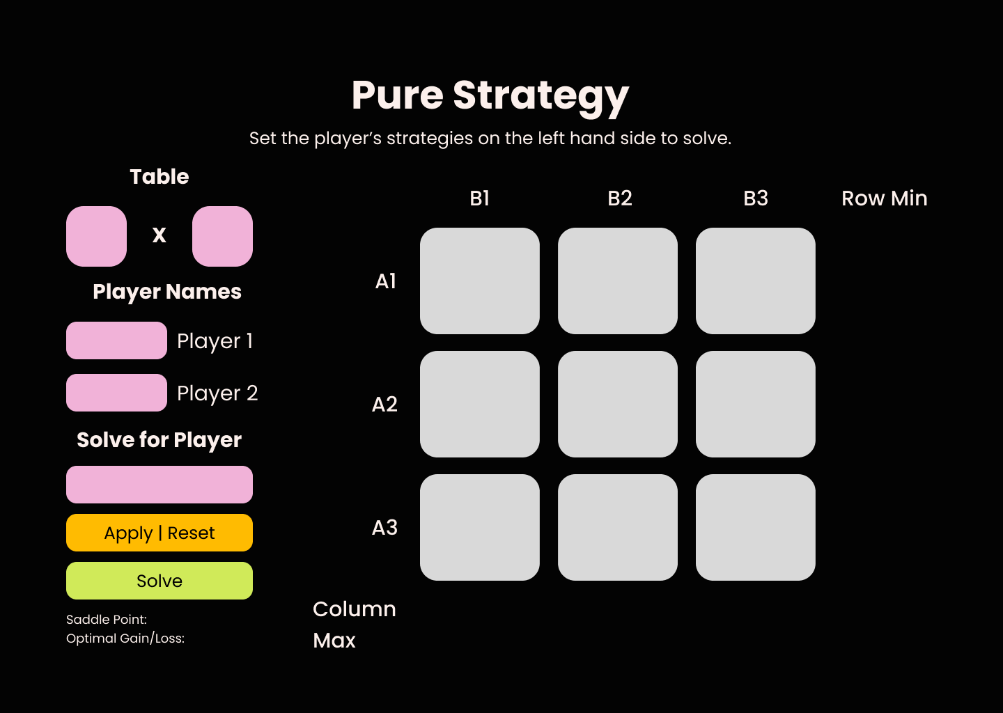 Game Theory 2
